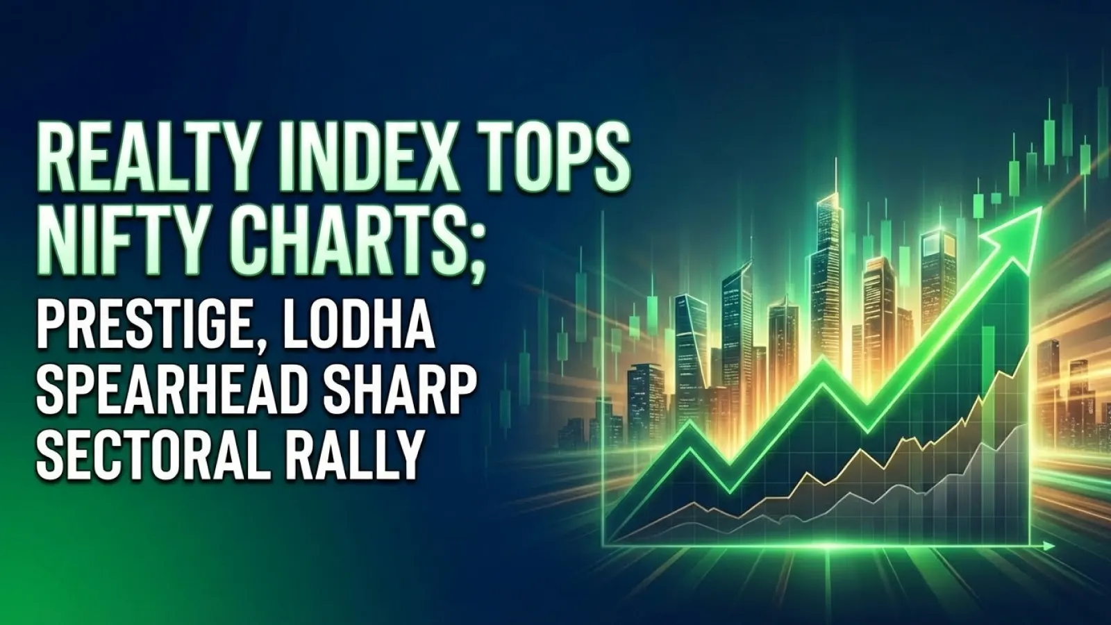 Realty Index Tops Nifty Charts; Prestige, Lodha Spearhead Sharp Sectoral Rally