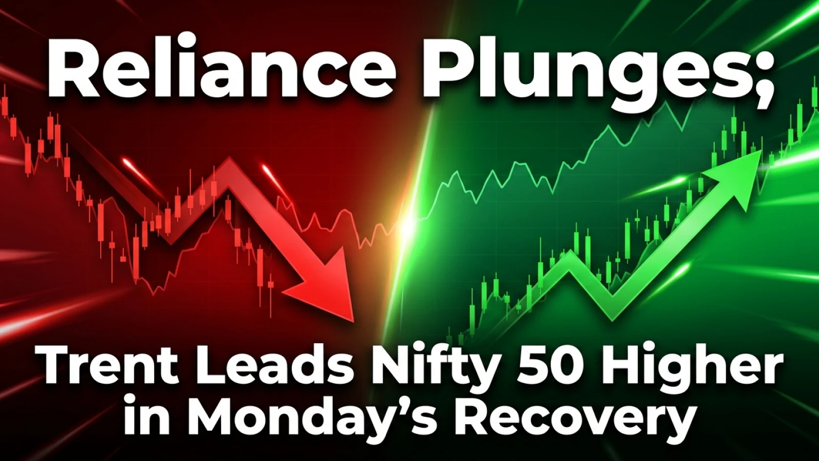 Nifty 50 April 6 Review: Reliance Plunges; Trent Leads Higher in Monday’s Recovery 
