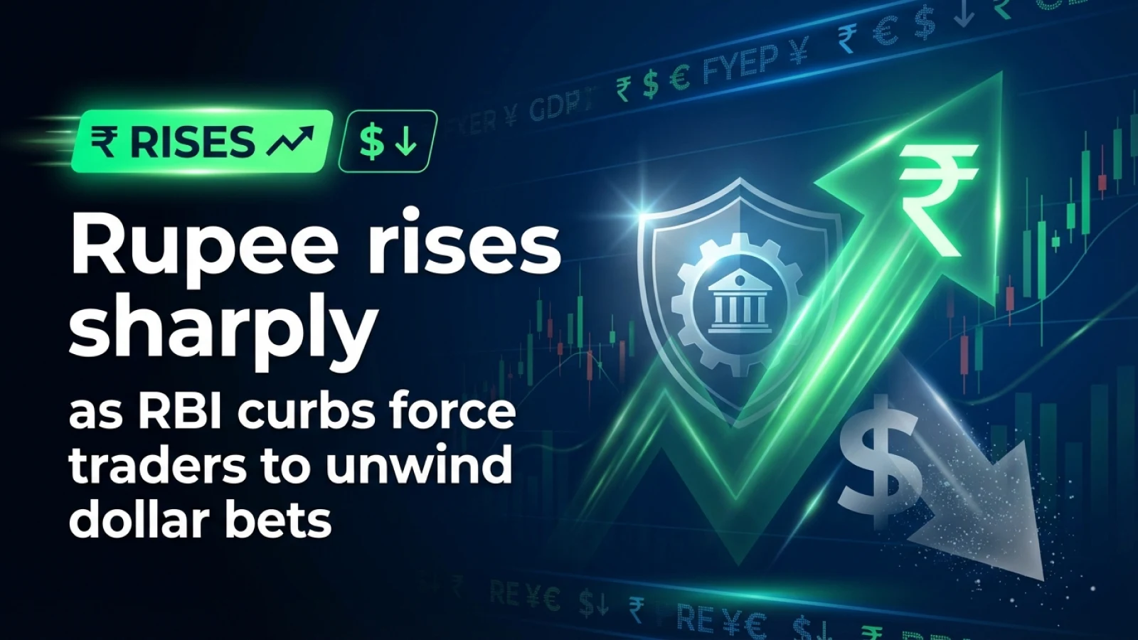 Rupee Rises Sharply As Rbi Curbs Force Traders To Unwind Dollar Bets