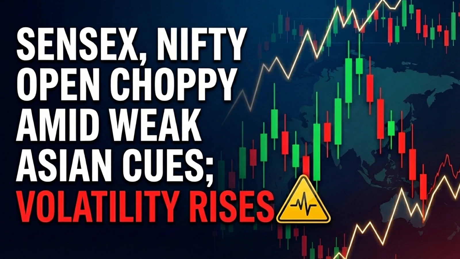 Sensex, Nifty Open Choppy Amid Weak Asian Cues; Volatility Rises