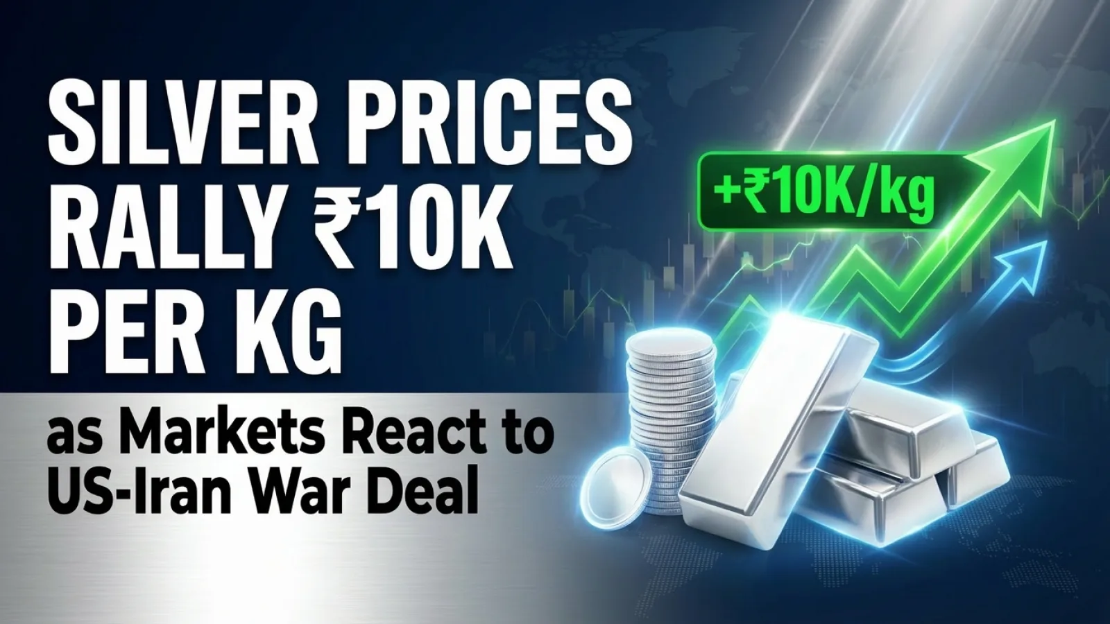 Silver Prices, April 8: Price Rally ₹10k per Kg as Markets React to US-Iran War Deal 