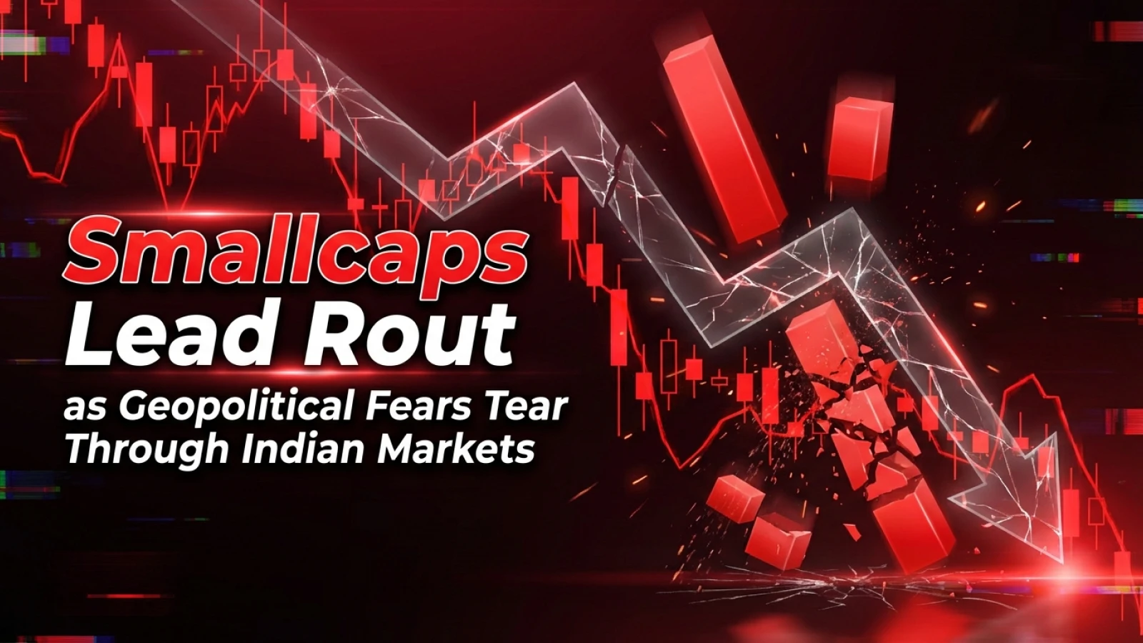 Smallcaps Lead Rout as Geopolitical Fears Tear Through Indian Markets