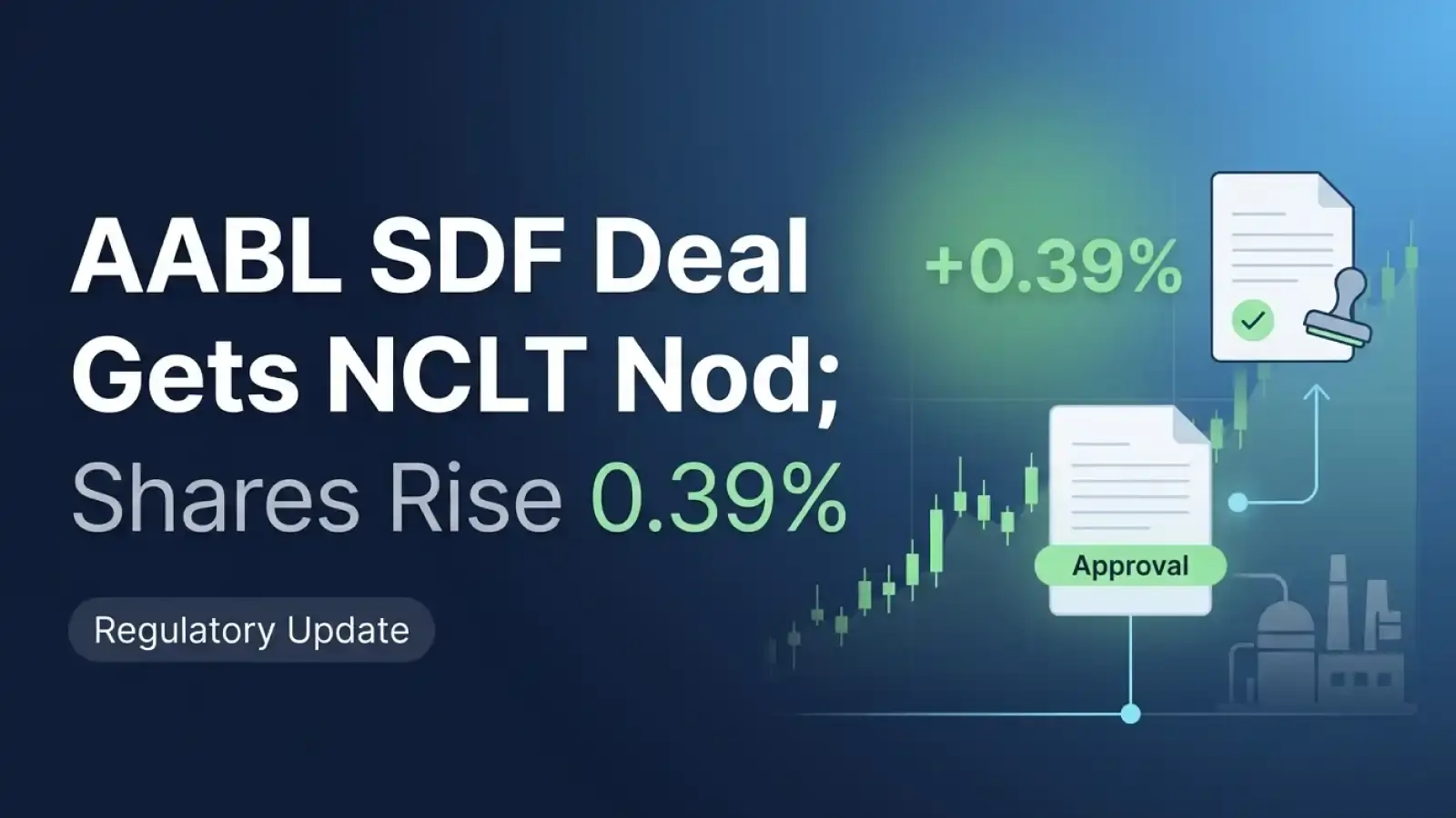 AABL SDF Deal Gets NCLT Nod; Shares Rise 0.39%