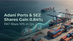 Adani Ports & SEZ Shares Gain 0.84%; PAT Rises 10% in Q4