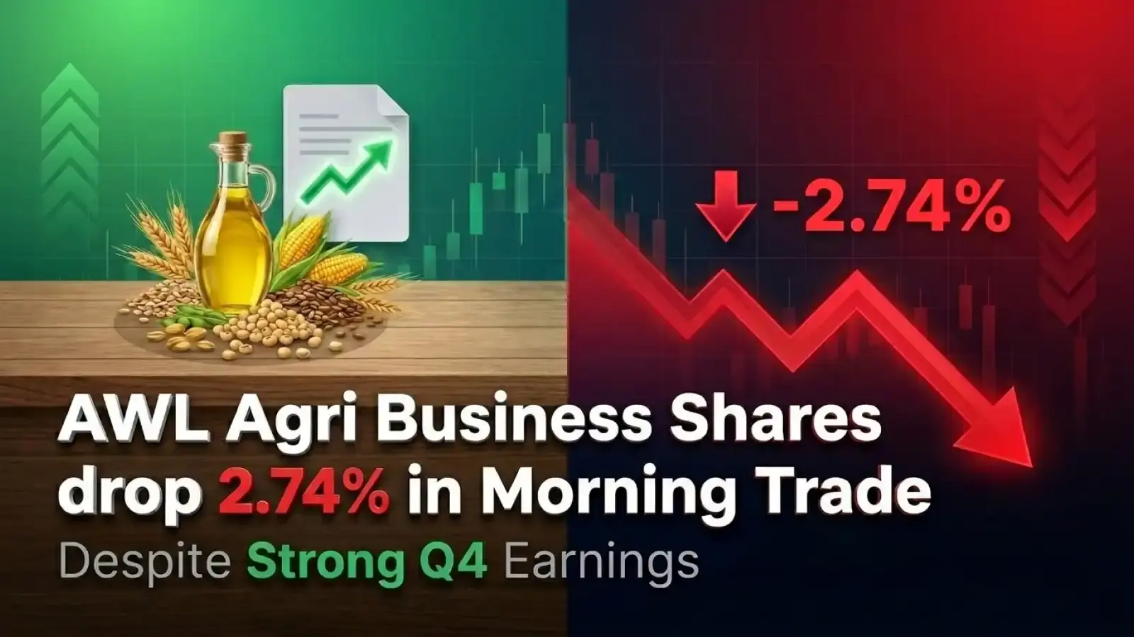 AWL Agri Business Shares drop 2.74% in Morning Trade Despite Strong Q4 Earnings