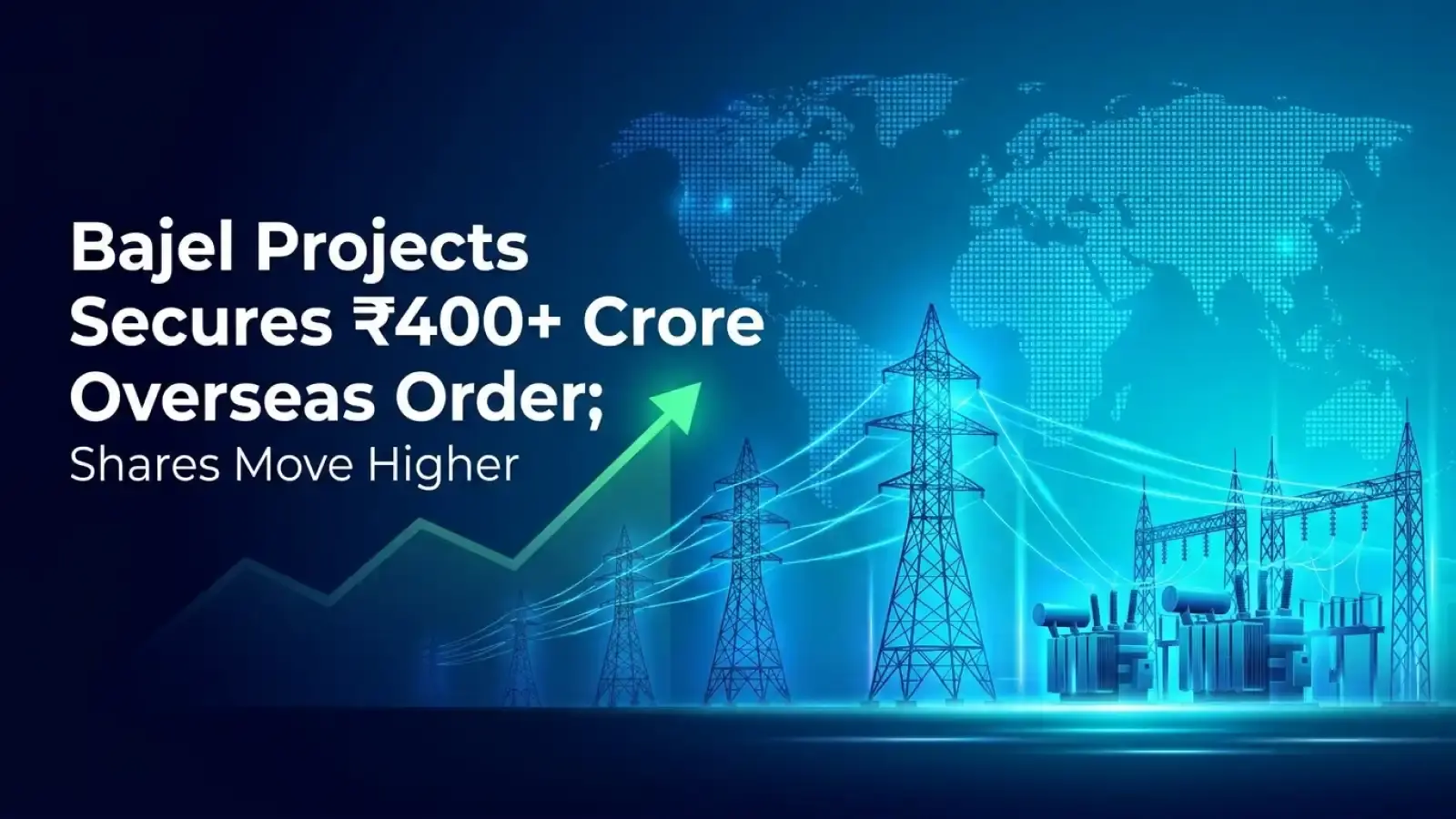 Bajel Projects Secures ₹400+ Crore Overseas Order; Shares Move Higher