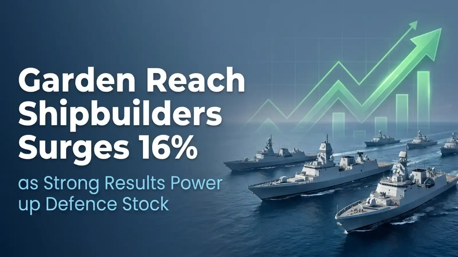Garden Reach Shipbuilders Surges 16% as Strong Results Power up Defence Stock