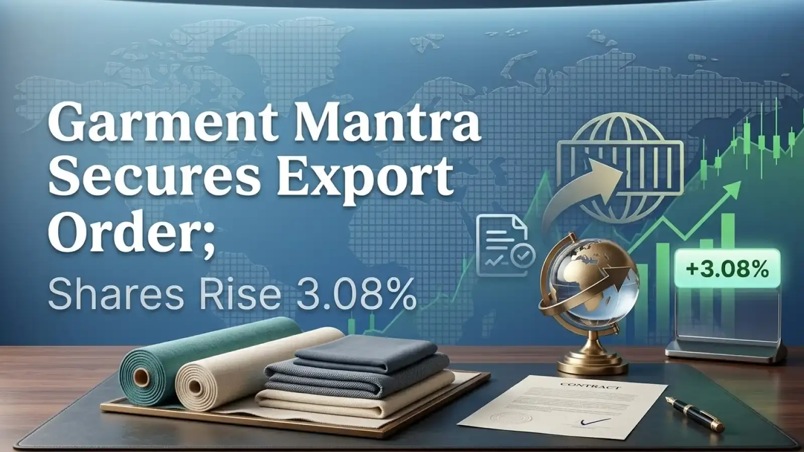 Garment Mantra Secures Export Order; Shares Rise 3.08%
