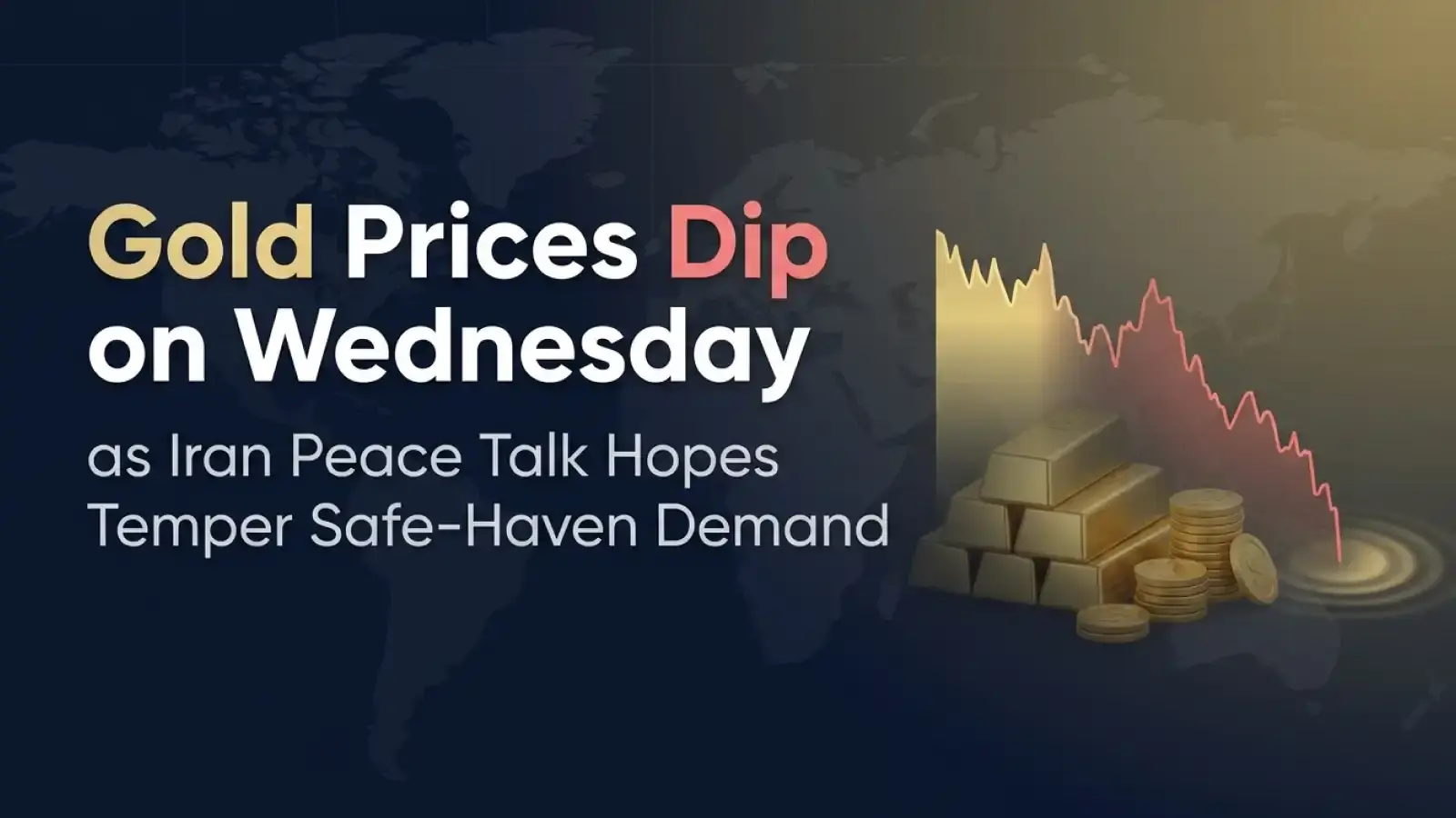 Gold Prices Dip to ₹1,54,750 for 10 grams on Wednesday as Iran Peace Talk Hopes Temper Safe-Haven Demand