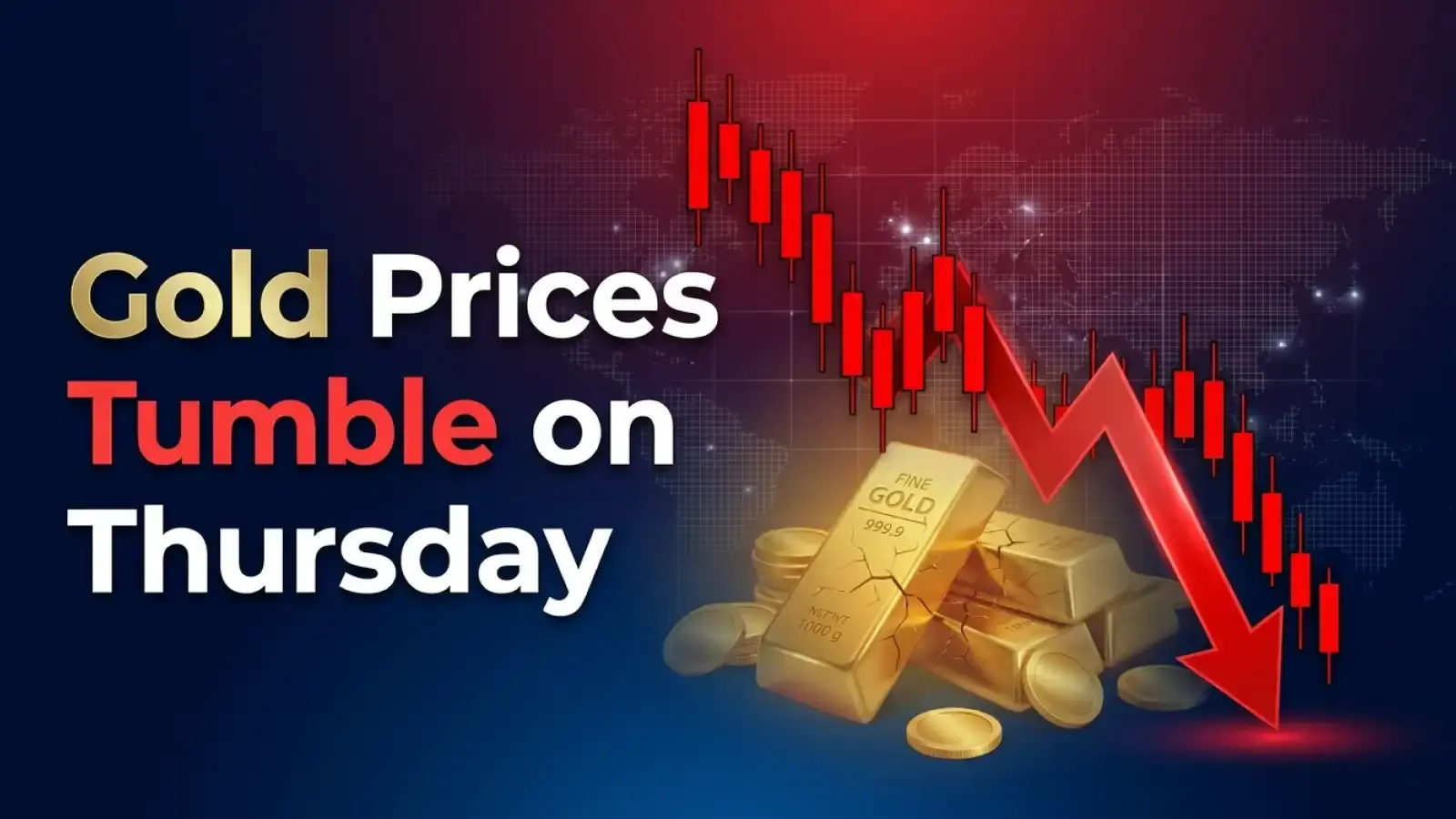 Gold Prices Tumble on Thursday  