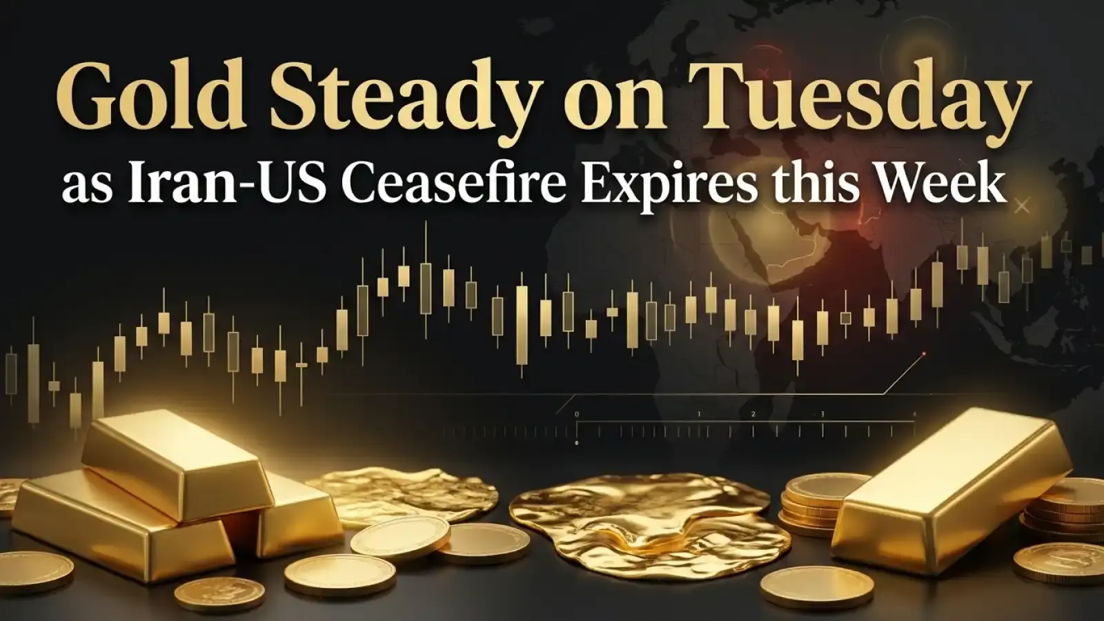 Gold Steady on Tuesday as Iran-US Ceasefire Expires this Week 