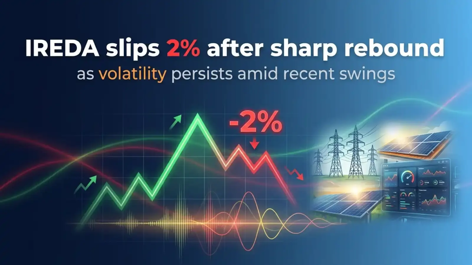 IREDA Share Price Slips 2% After Recent Rebound; Volatility Continues