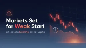 Markets Set for Weak Start as Indices Decline in Pre-Open 