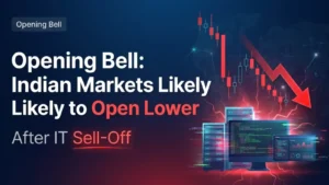 Opening Bell: Indian Markets Likely to Open Lower After IT Sell‑Off