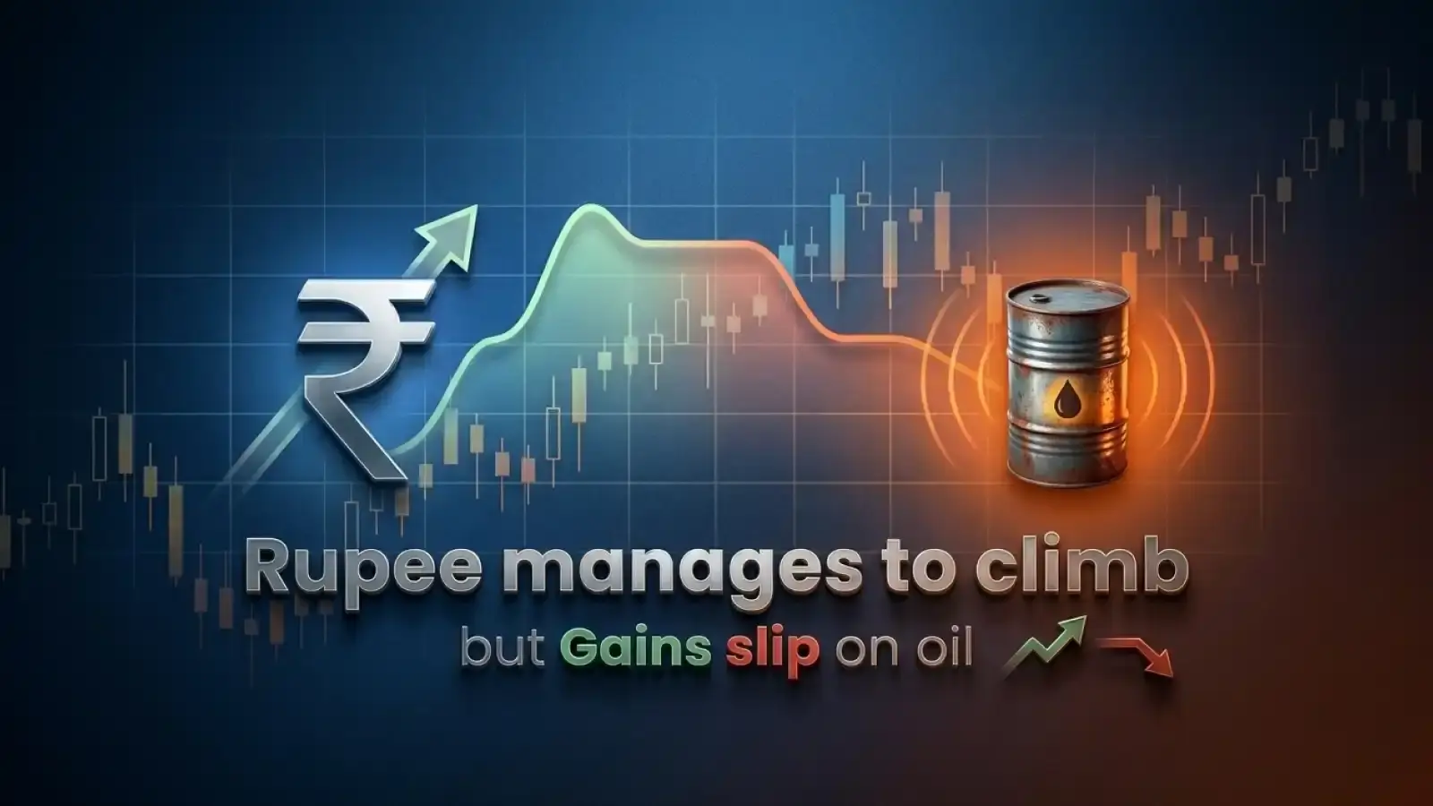 INR vs USD: Rupee Manages to Climb But Gains Slip on Oil