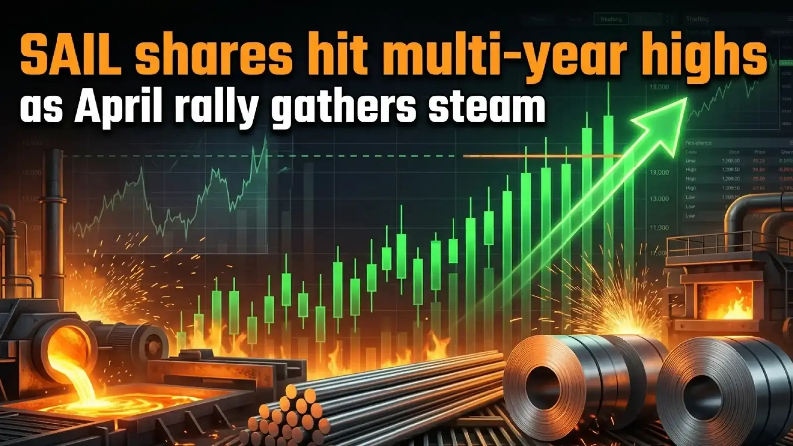 SAIL Shares Hit Multi-Year Highs As April Rally Gathers Steam