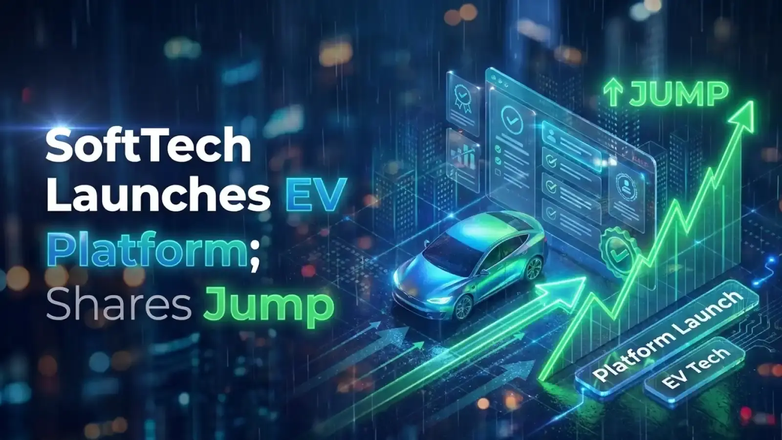 SoftTech Launches EV Approval Platform; Shares Jump