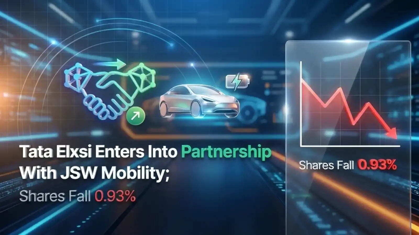 Tata Elxsi Enters Into Partnership With JSW Mobility