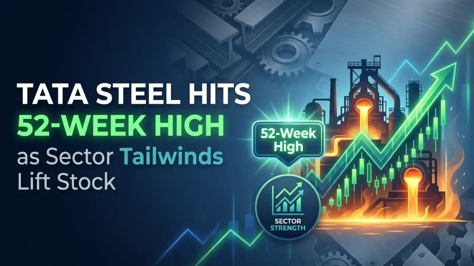 Tata Steel Hits 52-Week High as Sector Tailwinds Lift Stock