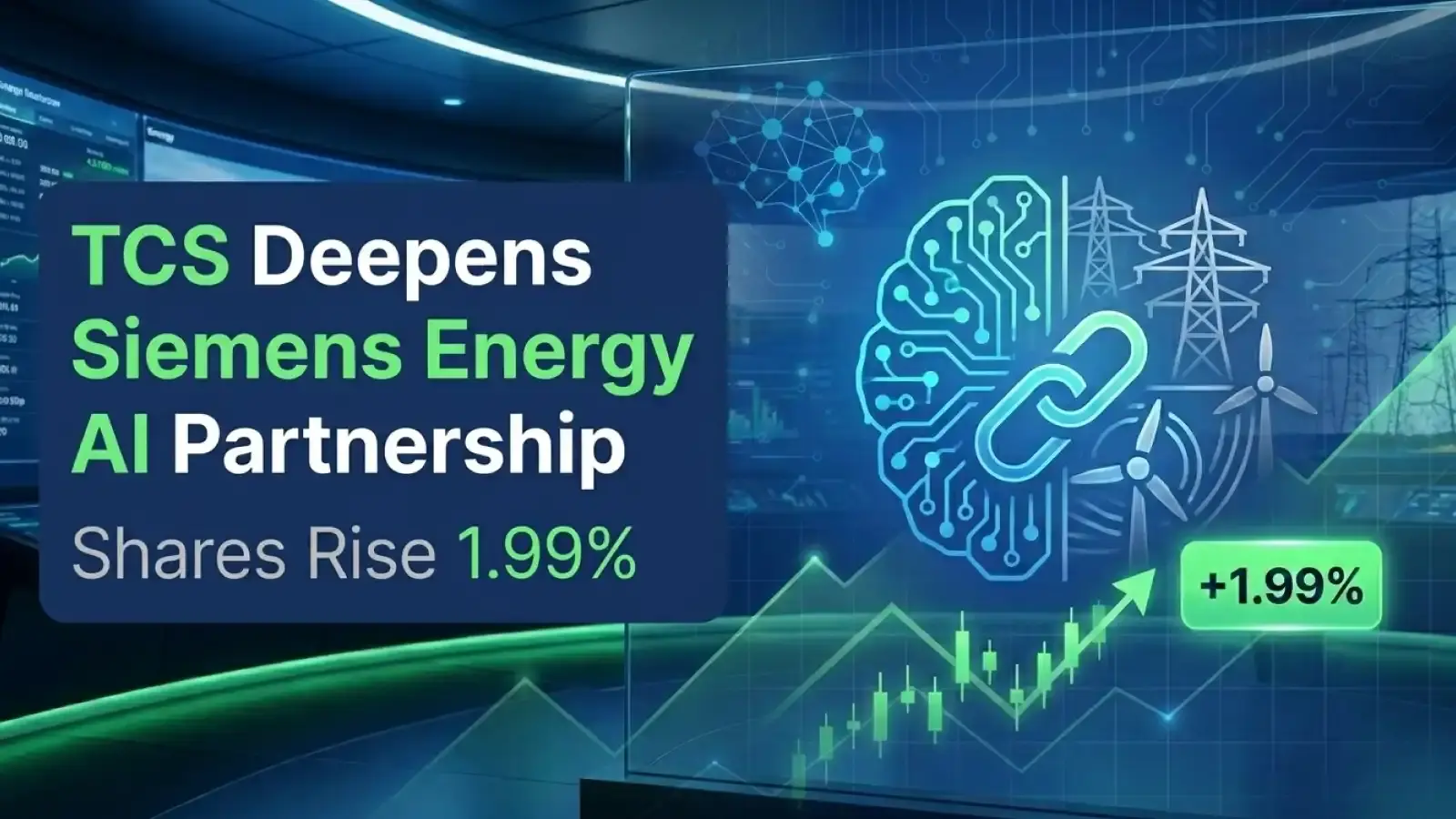 TCS Deepens Siemens Energy AI Partnership; Shares Rise 1.99%
