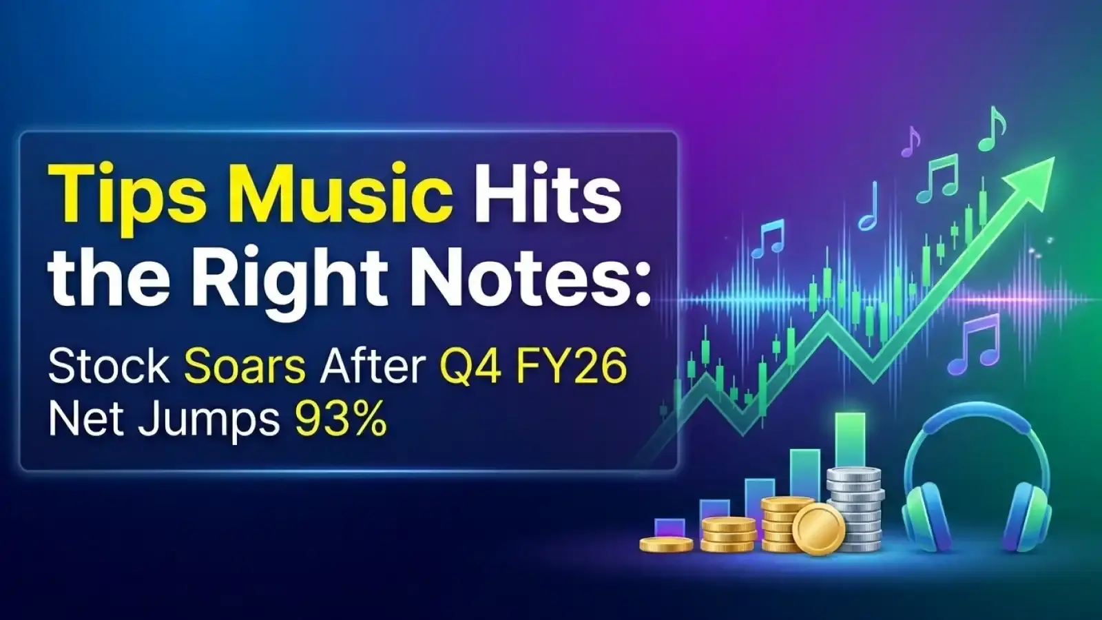 Tips Music Hits the Right Notes: Stock Soars After Q4 FY26 Net Jumps 93%