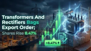 Transformers And Rectifiers Bags Export Order; Shares Rise 8.47% 