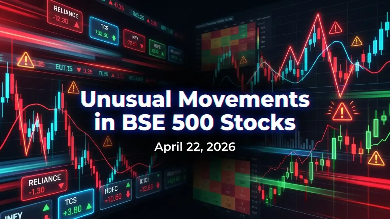 Unusual Movements in BSE 500 Stocks