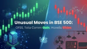Unusual Moves in BSE 500: OFSS, Tata Comm Gain; Havells Slides