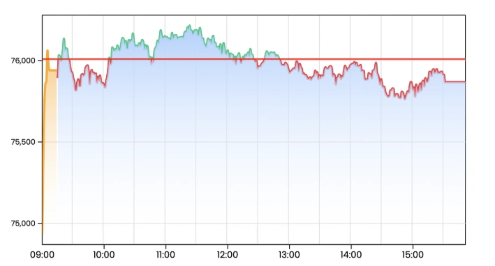 Benchmarks End Flat After Choppy Session as Nifty Holds Above 23,900