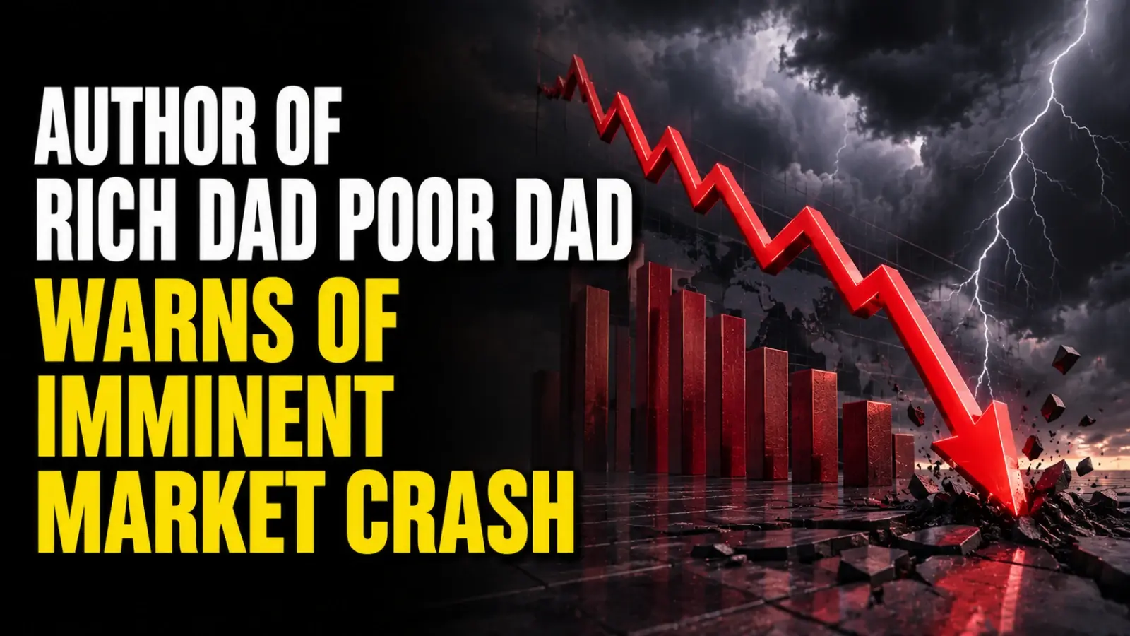 Rich Dad Poor Dad Author Robert Kiyosaki Warns of Imminent Market Crash; Tips Silver at $200, Gold at $100k