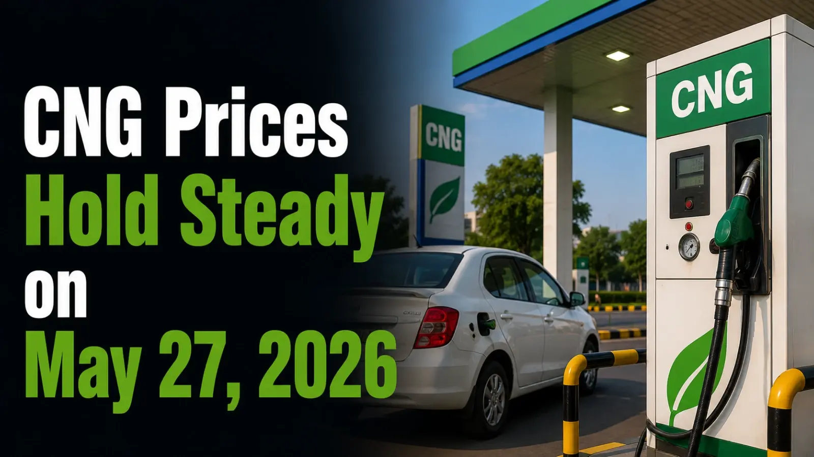CNG Prices Hold Steady on May 27, 2026; Delhi Rate at Rs 83.09 After Cumulative Rs 6 Hike