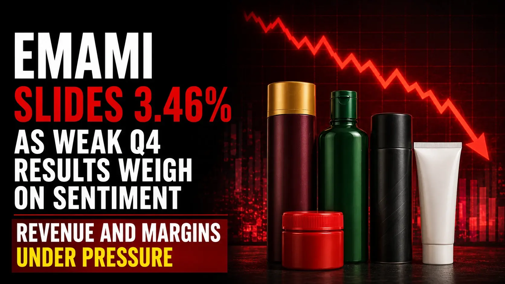 Q4 Results: Emami Slides 3.46%; Revenue and Margins Under Pressure