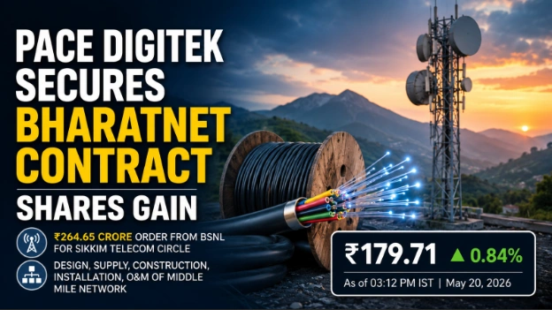 Pace Digitek Ltd Wins ₹264.65 Crore BharatNet Project From Bharat Sanchar Nigam Limited