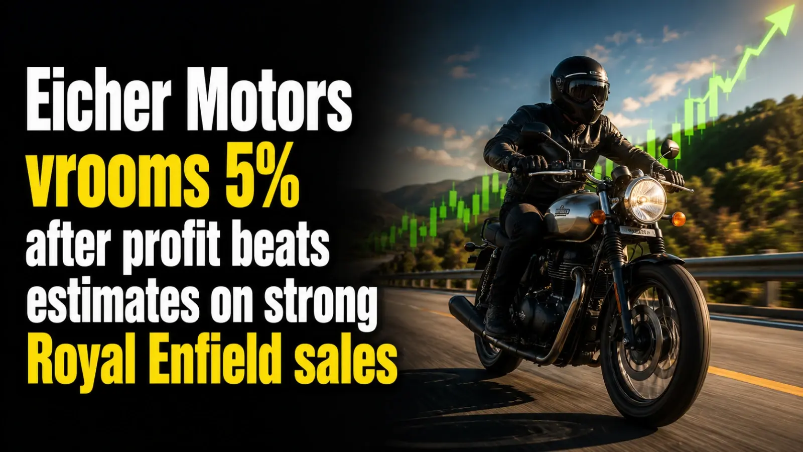 Q4 Results: Eicher Motors Vrooms 5% After Profit Beats Estimates on Strong Royal Enfield Sales 
