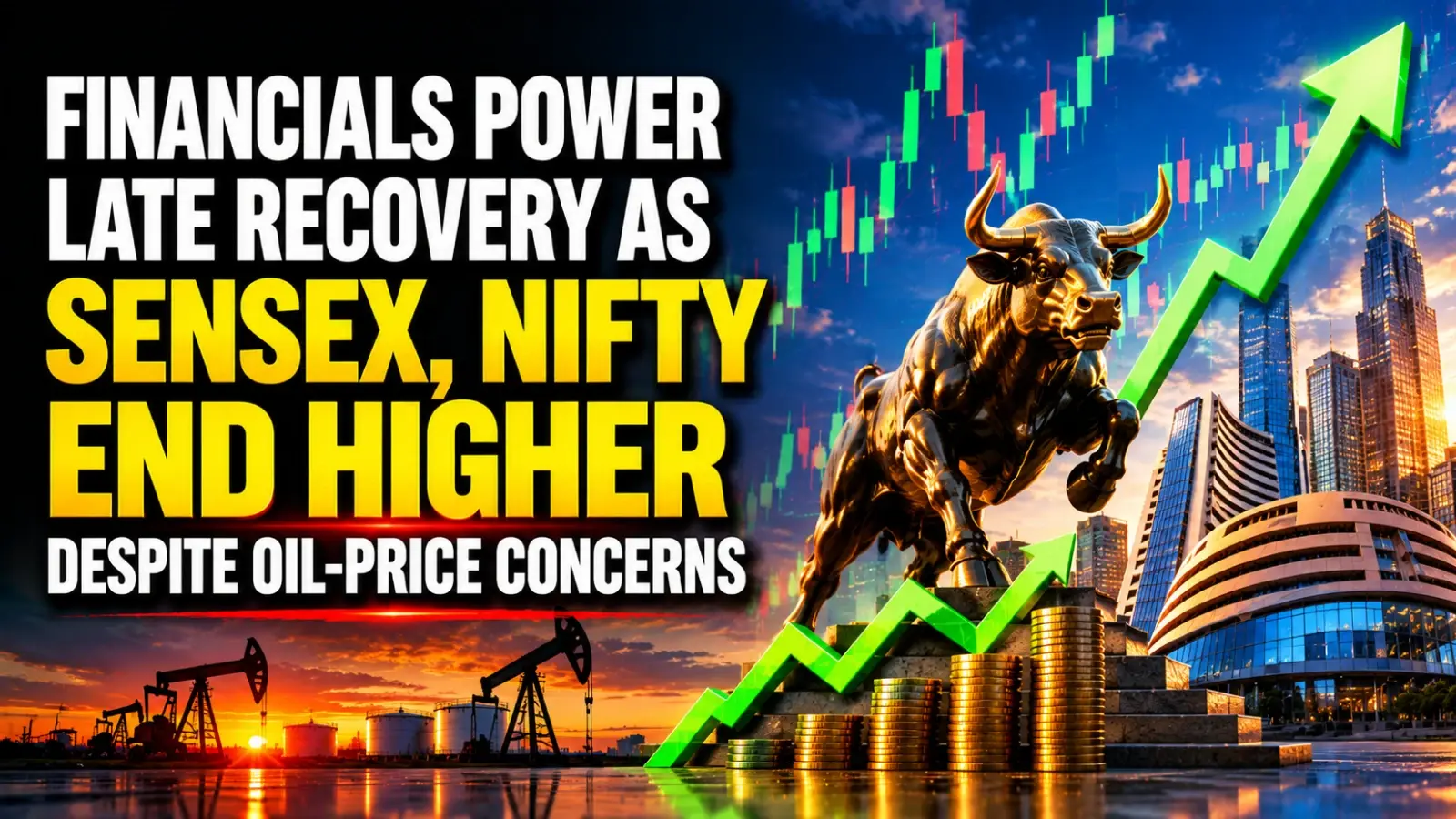 Stock Market Close, May 22, 2026: Financials Power Late Recovery As Sensex, Nifty End Higher Despite Oil-price Concerns