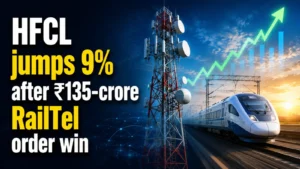HFCL Wins ₹135.09 Crore Defence Network Maintenance Contract, Shares Up 8.10%