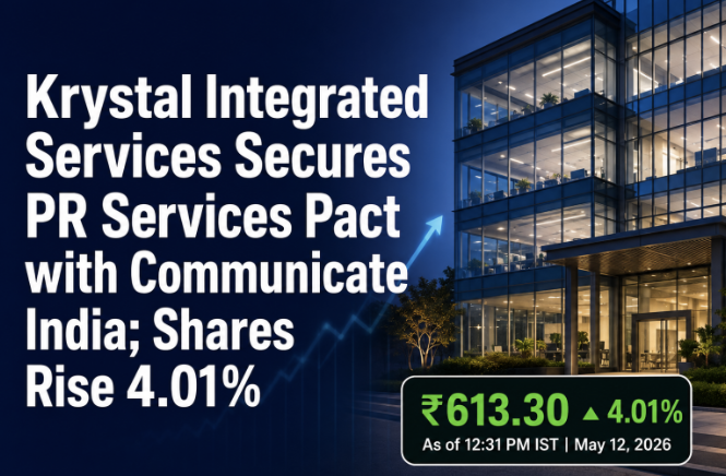 Krystal Integrated Services Enters PR Agreement; Shares Rise 4%
