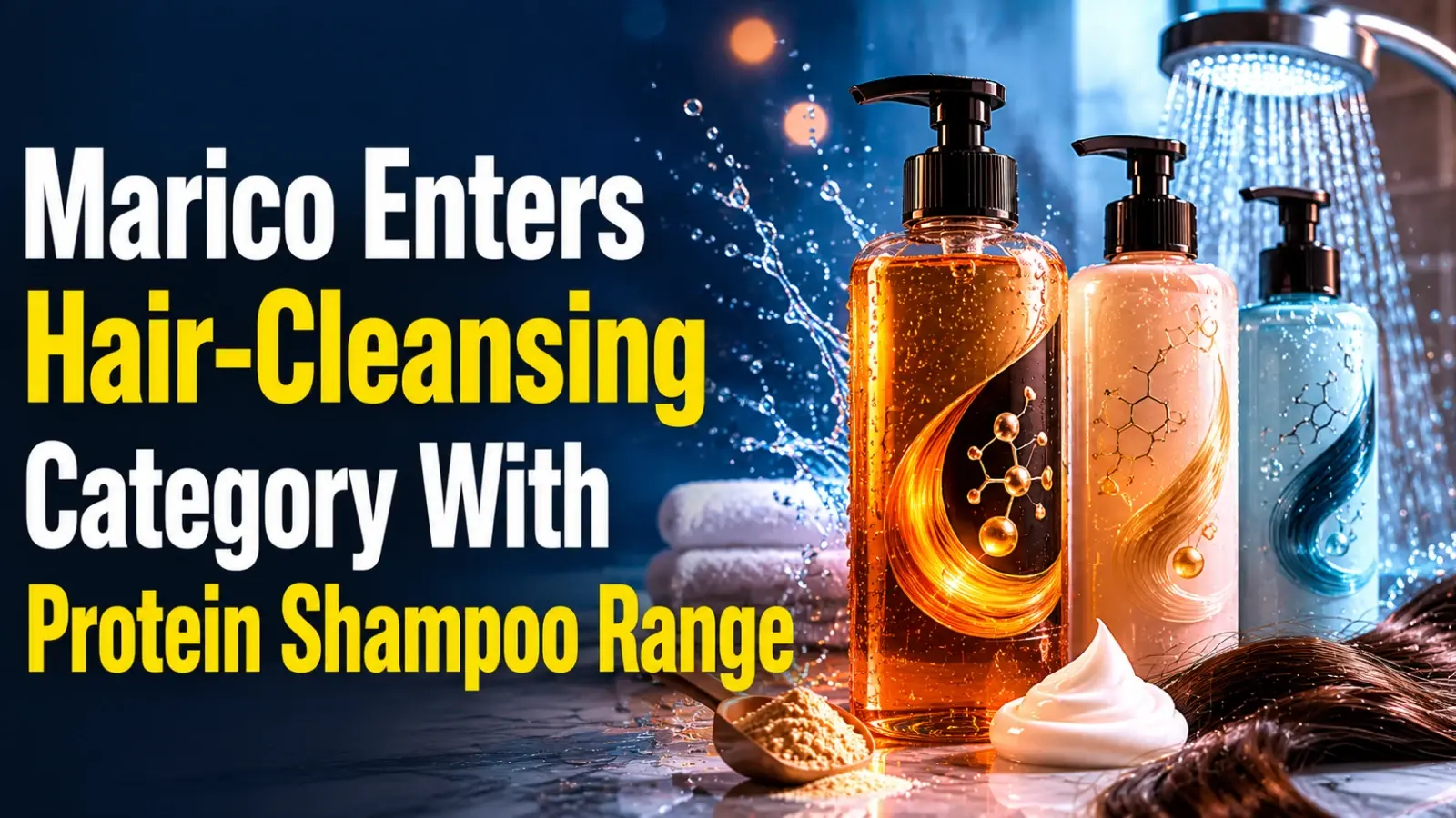 Marico Enters Hair-Cleansing Category With Protein Shampoo Range; Shares Gain 0.81%
