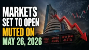 Markets Set to Open Muted on May 26, 2026; Gift Nifty Down 0.44% as Fresh US Strikes on Iran Temper Peace Deal Optimism