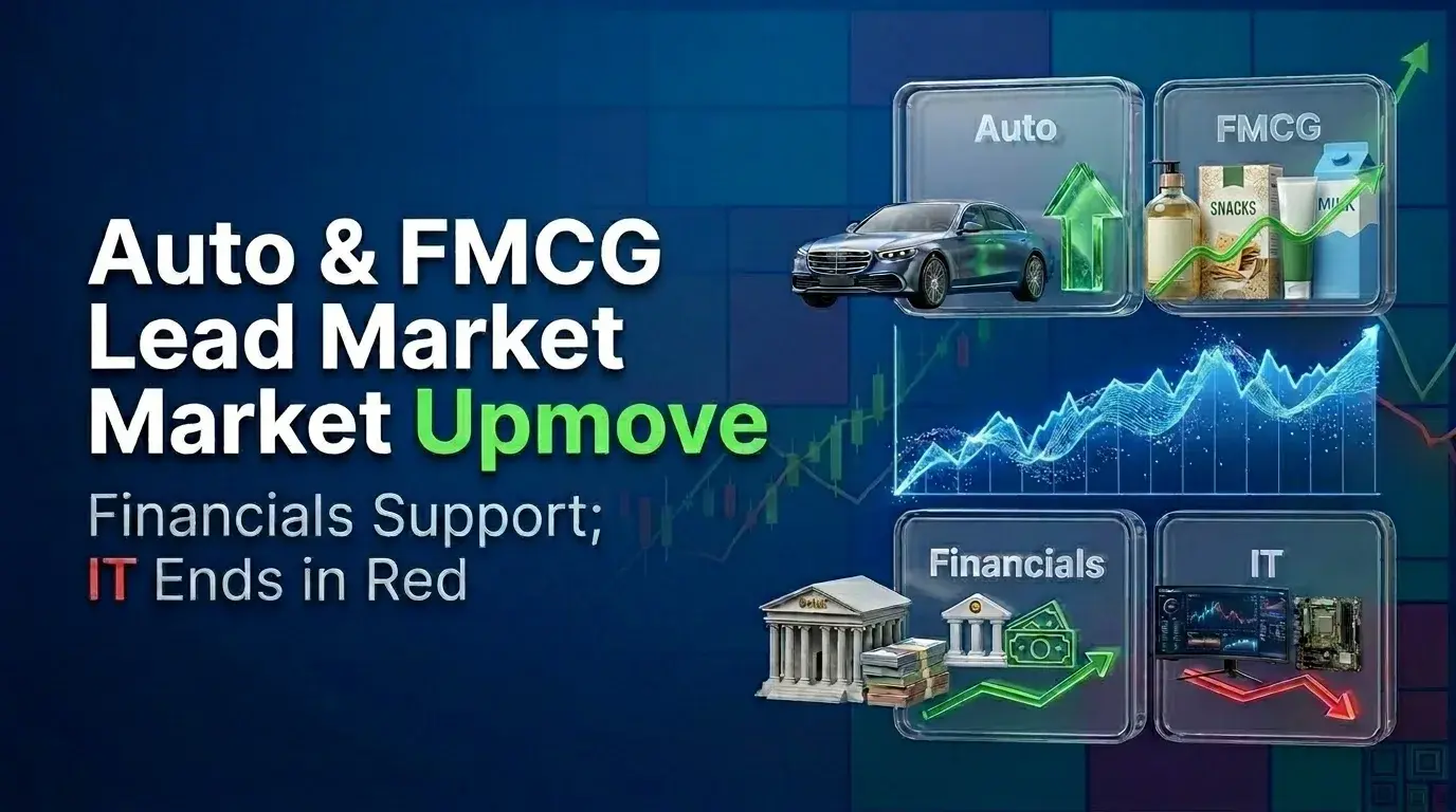 Maruti Suzuki, Hindustan Unilever Lead Market Upmove as Financials Offer Support; IT Ends Up As a Drag