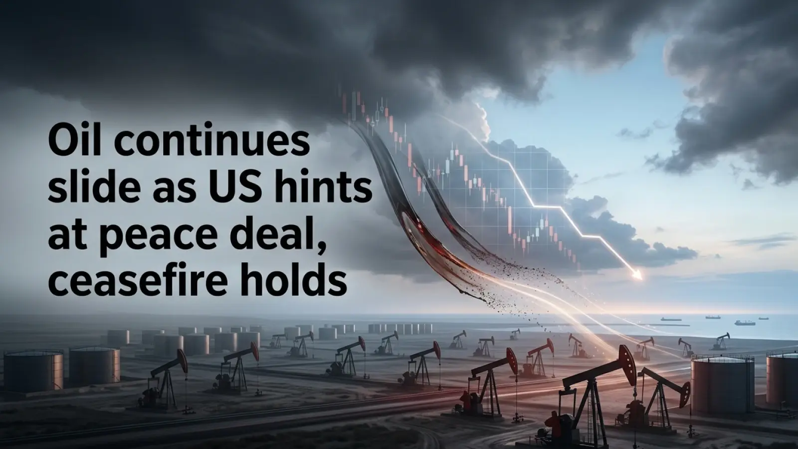 Oil Slides To $108 As US Hints At Peace Deal, Ceasefire Holds 