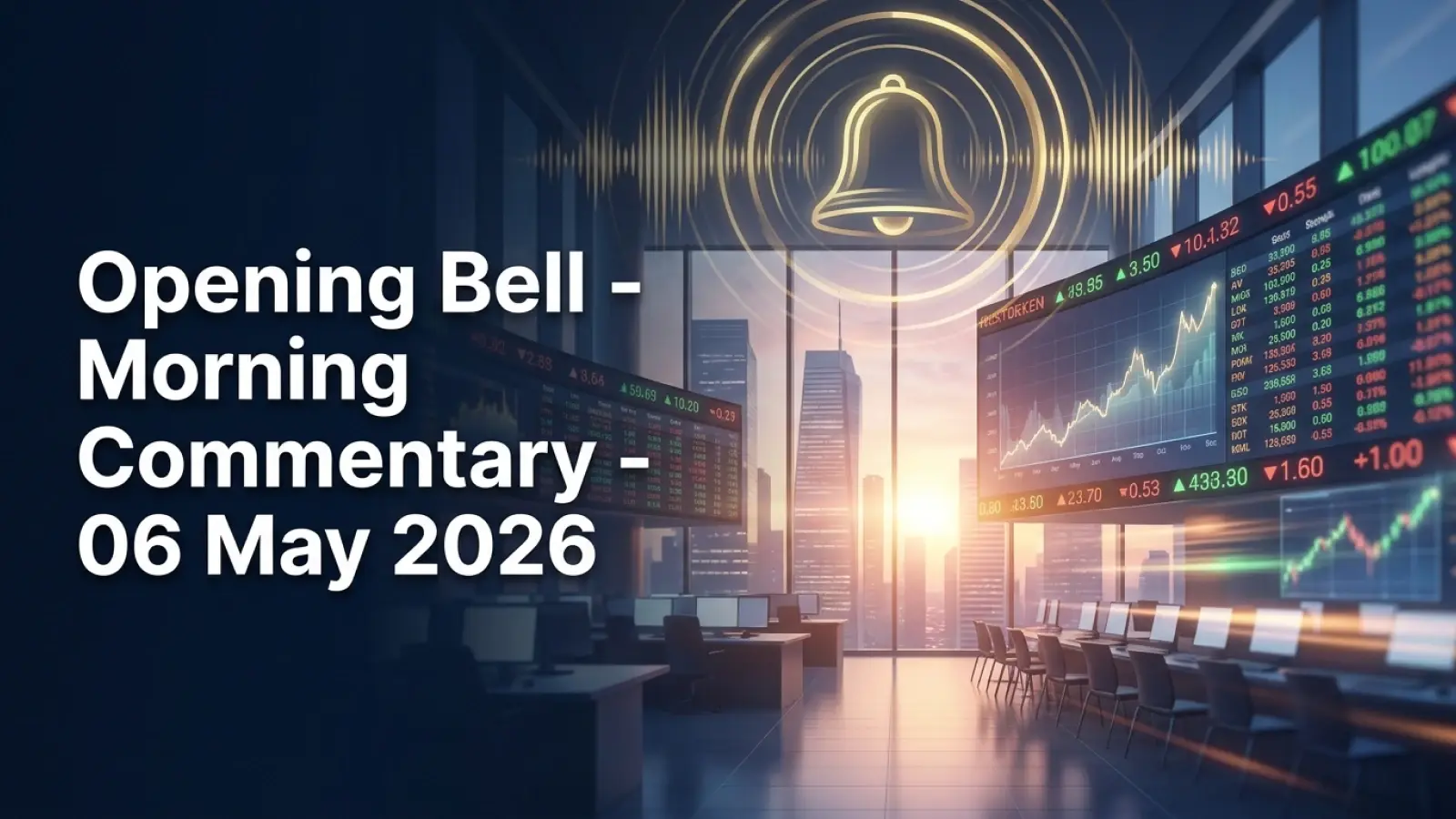 Opening Bell - Morning Commentary - 06 May 2026