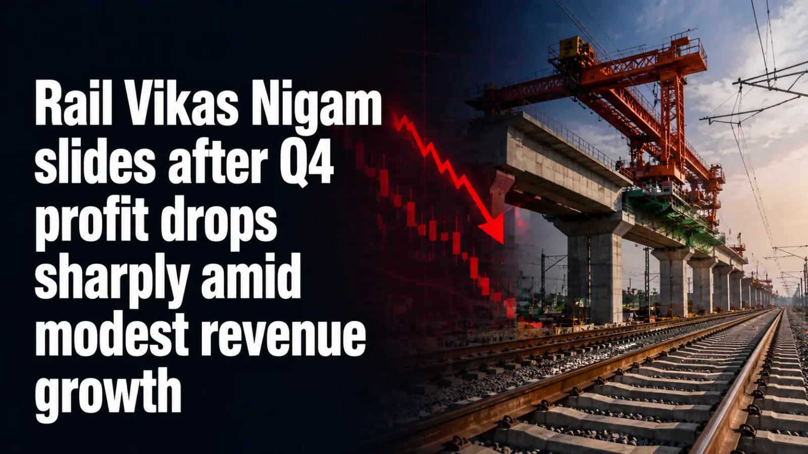 Q4 Results: Rail Vikas Nigam Slide 3% After Profit Drops Sharply Amid Modest Revenue Growth 