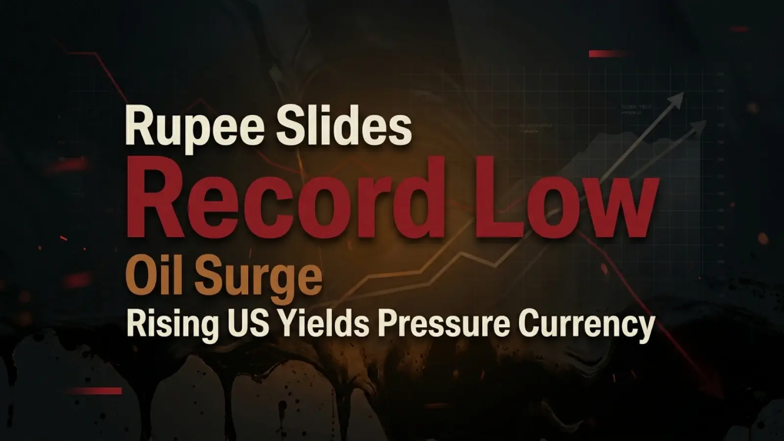 INR vs USD: Rupee Slides to Fresh Record Low of 96.34 as Oil Surge to $111 per barrel, Rising US Yields Pressure Currency 