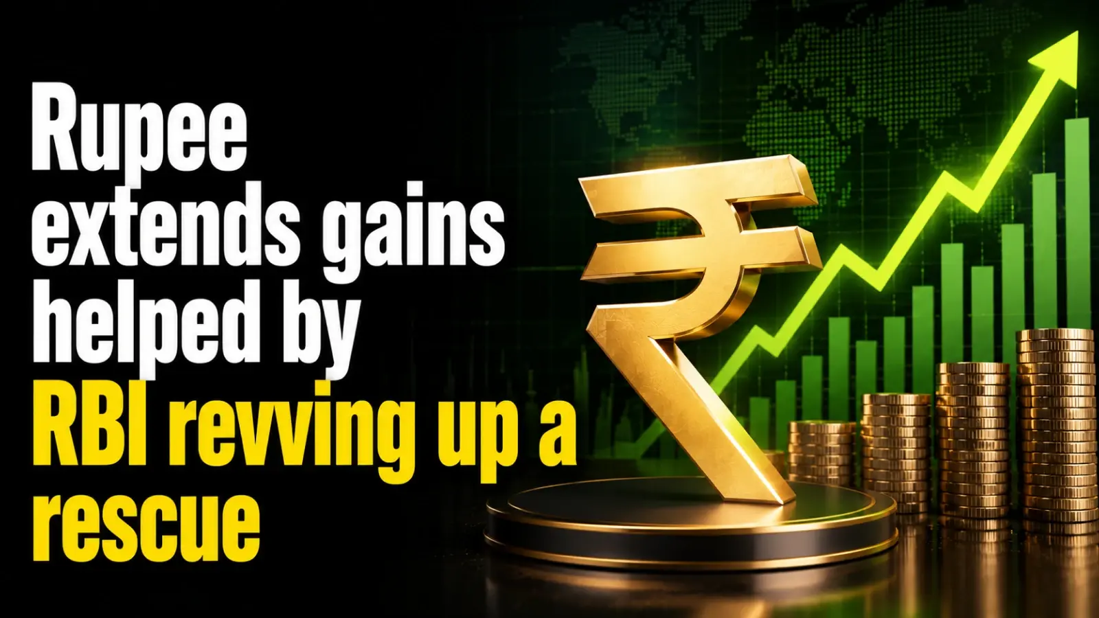 INR vs USD Rate, May 22, 2026: Rupee Extends Gains at 95.90 Helped by RBI Revving Up a Rescue