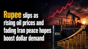 INR vs USD Rate Today, May 26, 2026: Rupee Slips To 95.43a s Rising Oil Prices and Fading Iran Peace Hopes Boost Dollar Demand