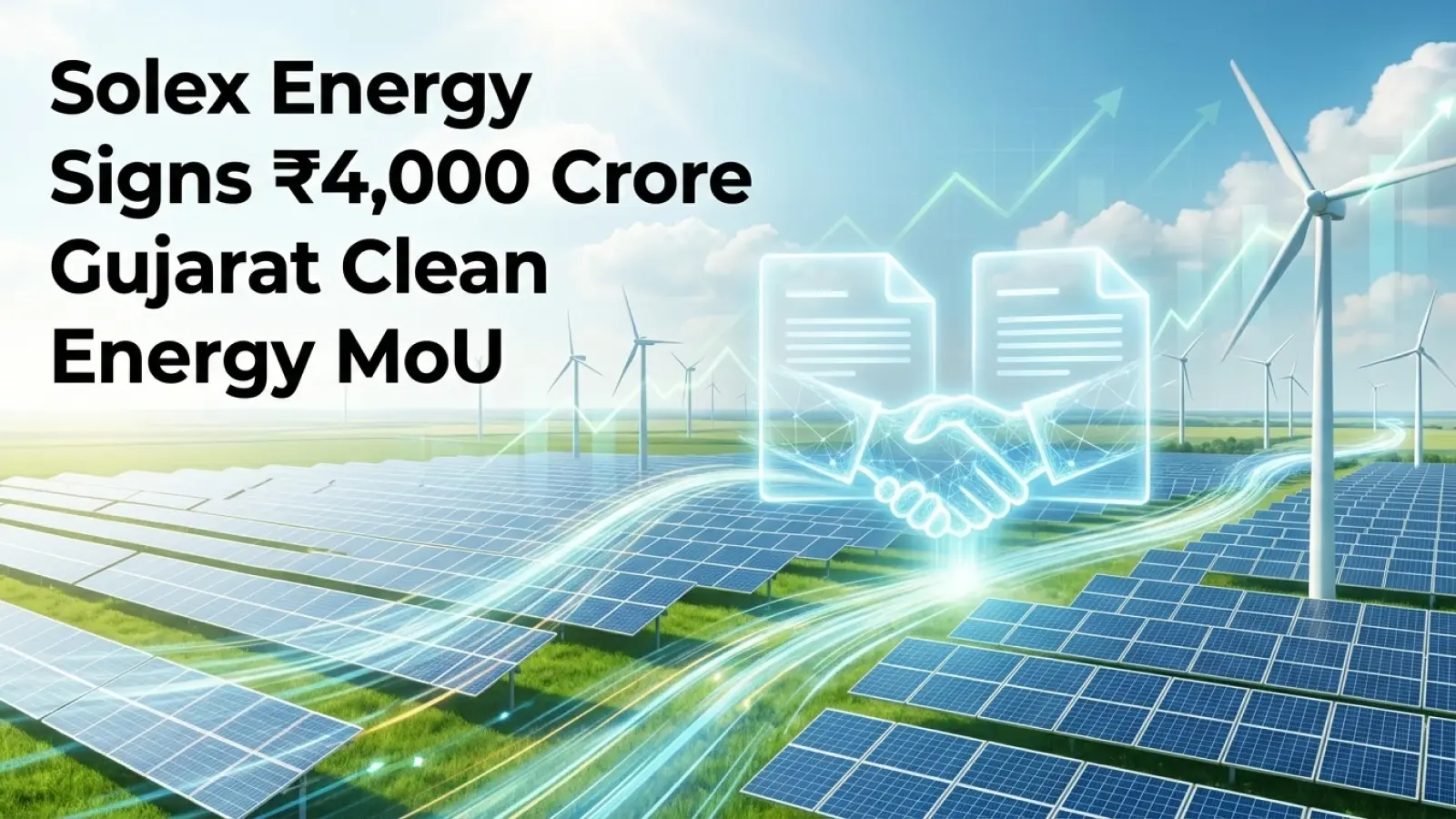 Solex Energy Signs ₹4,000 Crore Gujarat Clean Energy MoU