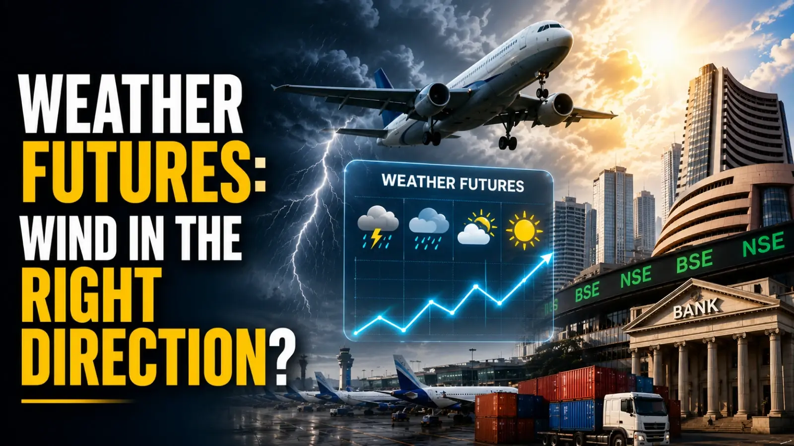From Airlines to Banks: Which Listed Mumbai Companies Could Use India’s First Weather Futures Rain Mumbai?