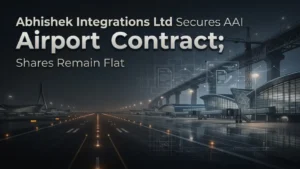 Abhishek Integrations Ltd Secures AAI Airport Contract; Shares Remain Flat
