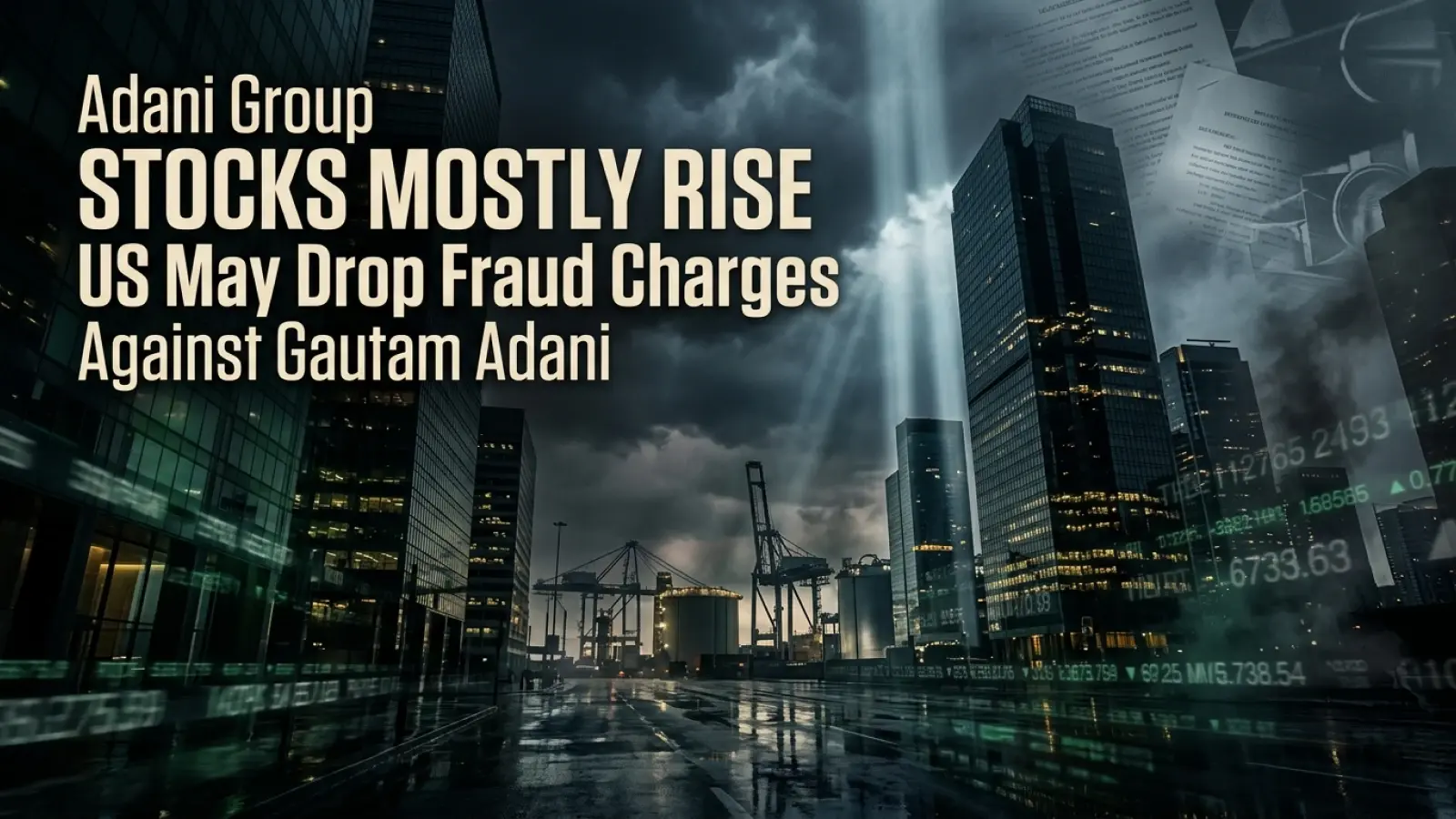 Adani Group Stocks Mostly Rise on Reports US May Drop Fraud Charges Against Gautam Adani
